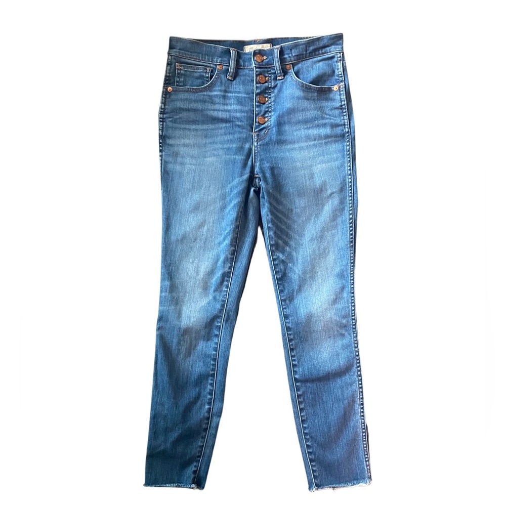 High rise Madewell skinny jeans